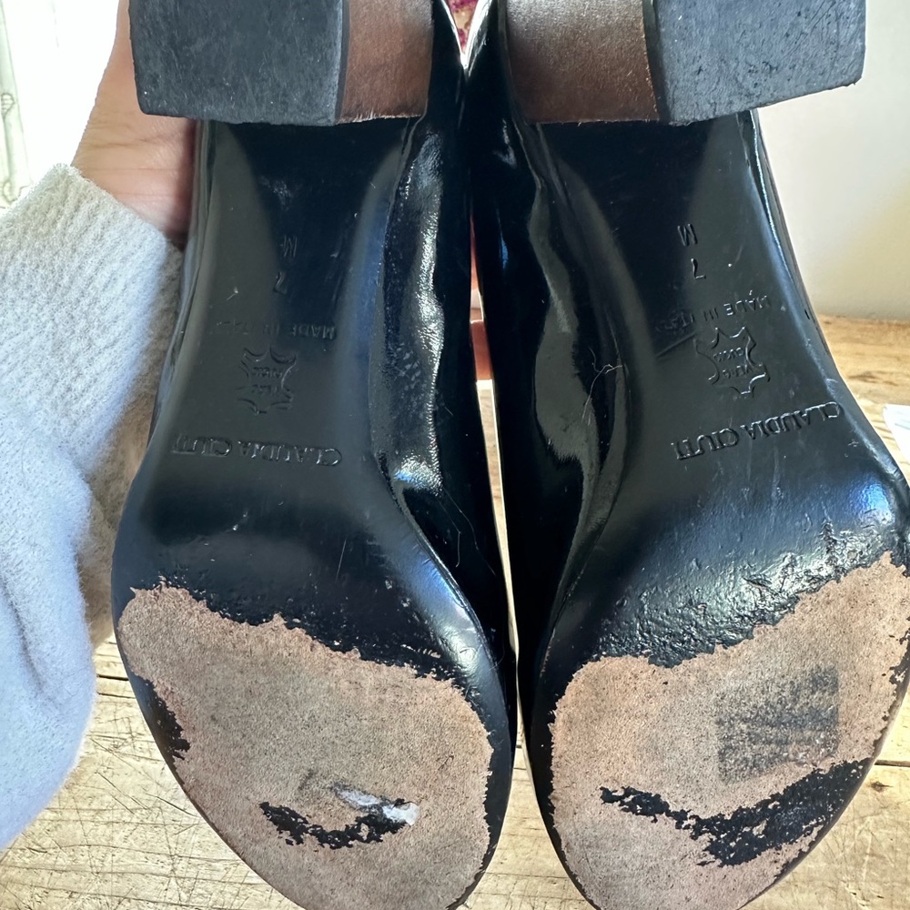 Patent Leather Claudia Ciuti Pumps - Picture 7 of 7